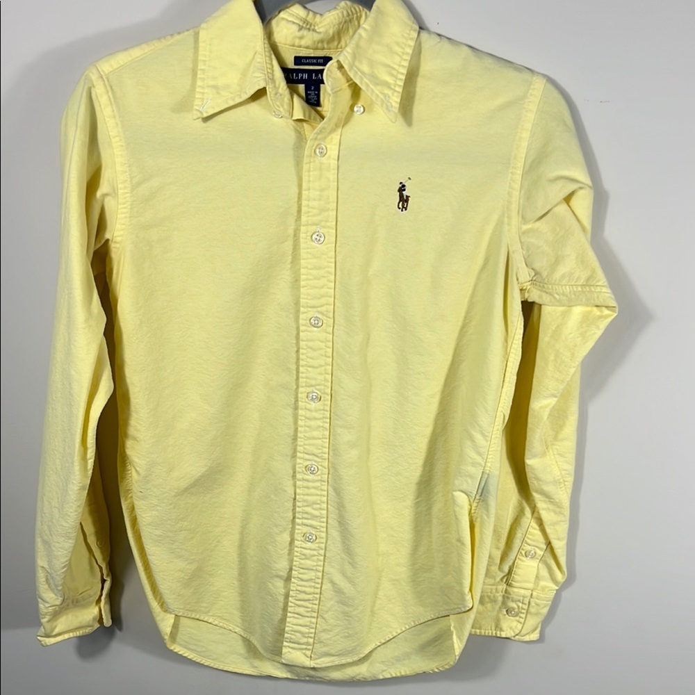 Polo by Ralph Lauren Women’s size 2 Yellow Button-Down Shirt